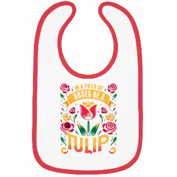 Discover Tulips Tulip Flower Yes I Talk To Tulips Bibs
