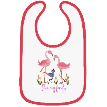 Discover I LOVE MY FAMILY Bibs