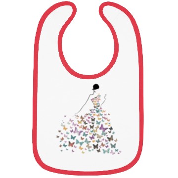 Discover Colorful Butterfly Elegant for All Seasons Bibs
