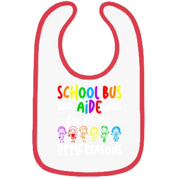 Discover School Bus Aide For All The Little Reason Bus Aide Bibs