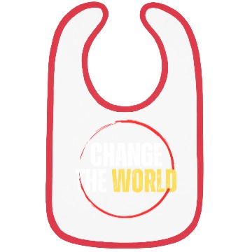 Discover change the world Bibs