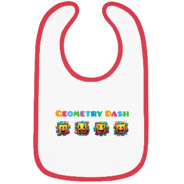 Discover Geometry dash Bibs