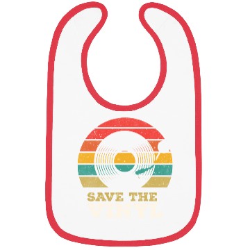 Discover Save the Vinyl Bibs