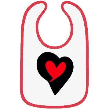 Discover Saint Valentin Heart stylish Logodesign t'Bibs