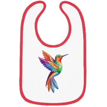 Discover Geometric Hummingbird Bibs