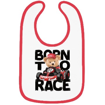 Discover Born To Race Motorsport Car Racing Driver Kart Bibs