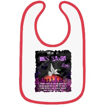 Discover Rest In His Peace Bibs