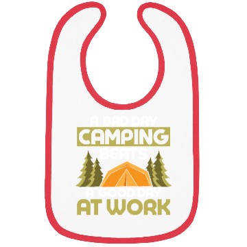 Discover A Bad Day Camping Beats A Good Day At Work Camper Bibs