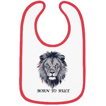 Discover Lion face Bibs