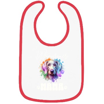 Discover Weimaraner Mama Bibs
