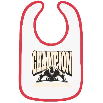 Discover Champion never give up Bibs