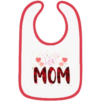Discover Floral Embrace for Mom Bibs