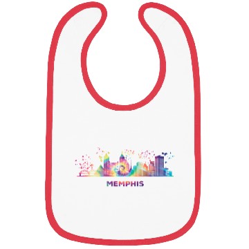 Discover Memphean Skyline Memphis Bibs