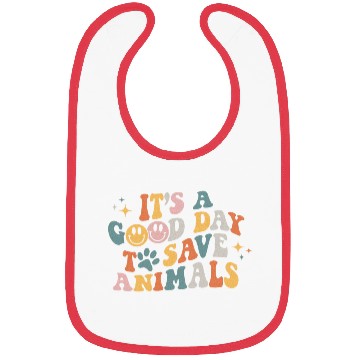 Discover It's A Good Day To Save Animals Vet Tech Bibs