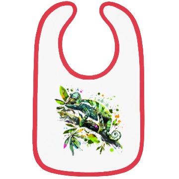 Discover Chameleonaire A Rich Lizard for Lizard Pet Lover Bibs