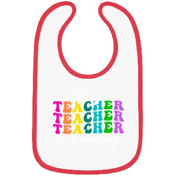 Discover This Teacher Is Glowing Hello Summer Bibs