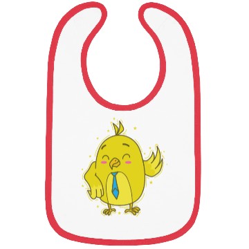 Discover Canary Bird with Tie Bibs