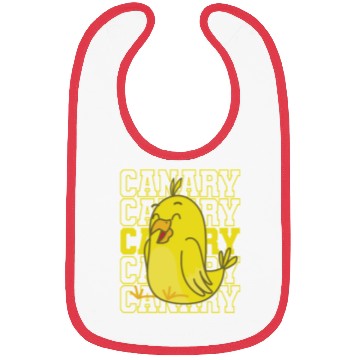 Discover Yellow Canary Bird Bibs