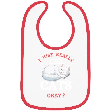 Discover I just really like cat Bibs