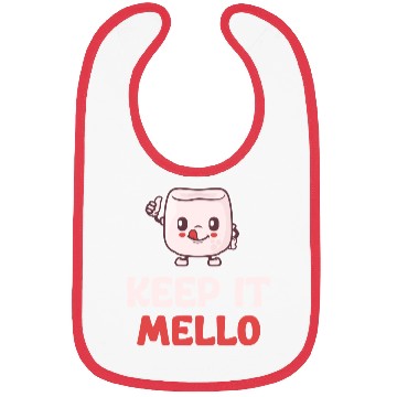 Discover Keep It Mello Marshmallow Puns Cocoa RV Mountain Bibs