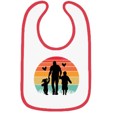 Discover fahers day dady family Bibs