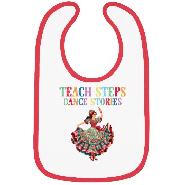 Discover Folklorico Teacher Mexican Dance Ballet Bibs