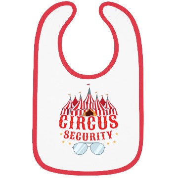 Discover Circus Security Acts Costume Party Bibs