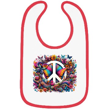 Discover Peaceful Butterflies Symphony Bibs