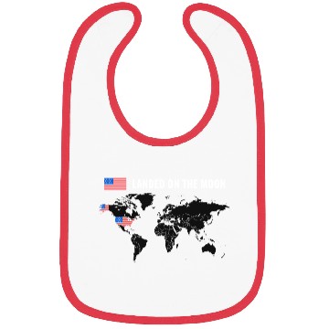 Discover Moon Landing Bibs