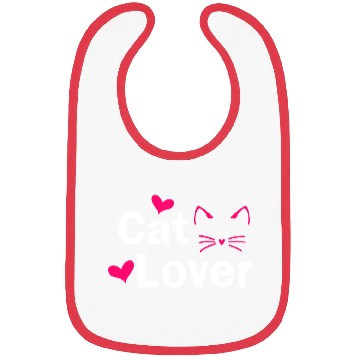 Discover Cat Lover Bibs