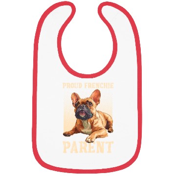 Discover French Bulldog Proud Frenchie Parent Owner Bibs