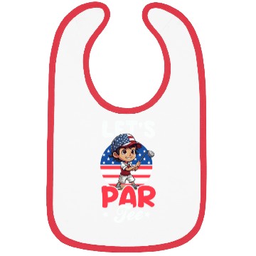 Discover 4th Of July Golf Lets Partee Bibs