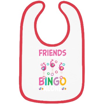 Discover Bingo Friends Flamingos Bibs
