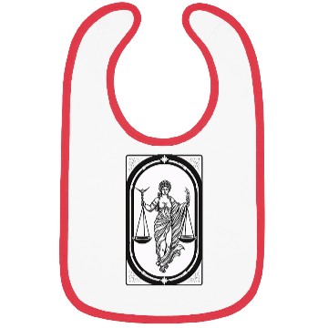 Discover Themis Tarot Card Astrology Occult Mystical Bibs