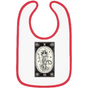 Discover Themis Tarot Card Astrology Occult Mystical Bibs
