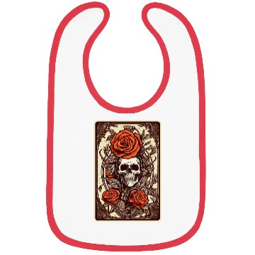 Discover Rose Tarot Card Reader Astrology Occult Bibs