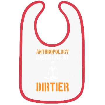 Discover Funny Skeleton Ancient Archaeology Anthropologist Bibs