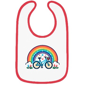 Discover Bicycle and rainbow Bibs