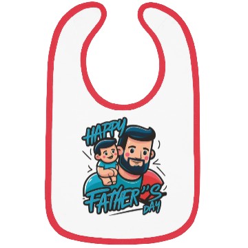 Discover Happy Father's day Bibs