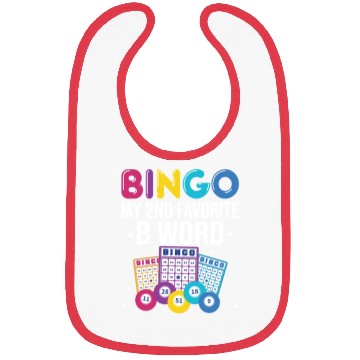 Discover Funny Bingo Player Bingo Gaming Bibs