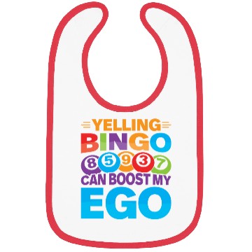 Discover Funny Bingo Caller Bibs