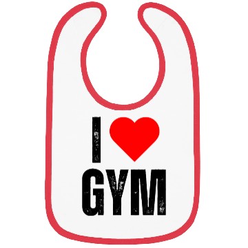 Discover I Love Gym Bibs
