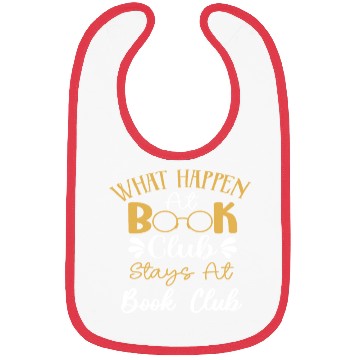 Discover Book Club Friends Read Talk Fun Bibs