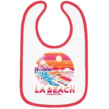 Discover LA BEACH ,Los Angeles California Beach Bibs