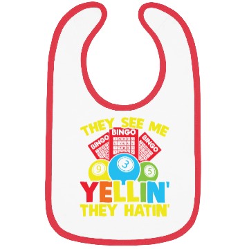 Discover Bingo Player Funny Bingo Bibs
