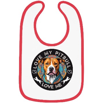 Discover American Pitbull Terrier Bibs