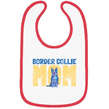 Discover Unique Border Collie Design For Dog Enthusiasts Bibs