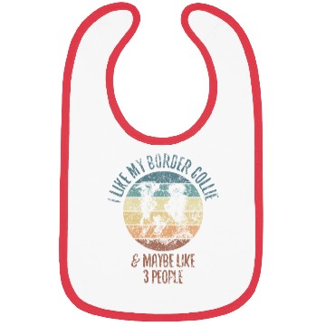 Discover Unique Border Collie Design For Dog Lovers Bibs