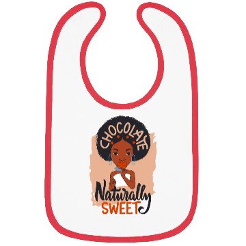 Discover Chocolate naturally sweet Bibs