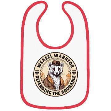 Discover Weasel Warrior Bibs